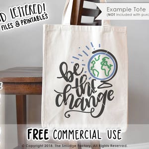 Bądź zmianą SVG Wytnij plik, który chcesz zobaczyć na świecie SVG, sylwetka Cameo, plik do cięcia Cricut, plik do cięcia Globe, clipart świata