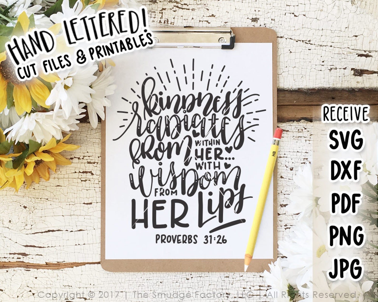 Bible Verse SVG Cut File Proverbs SVG DXF Hand Lettered - Etsy