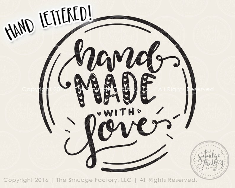 Free Free 115 Handmade With Love Svg Free SVG PNG EPS DXF File