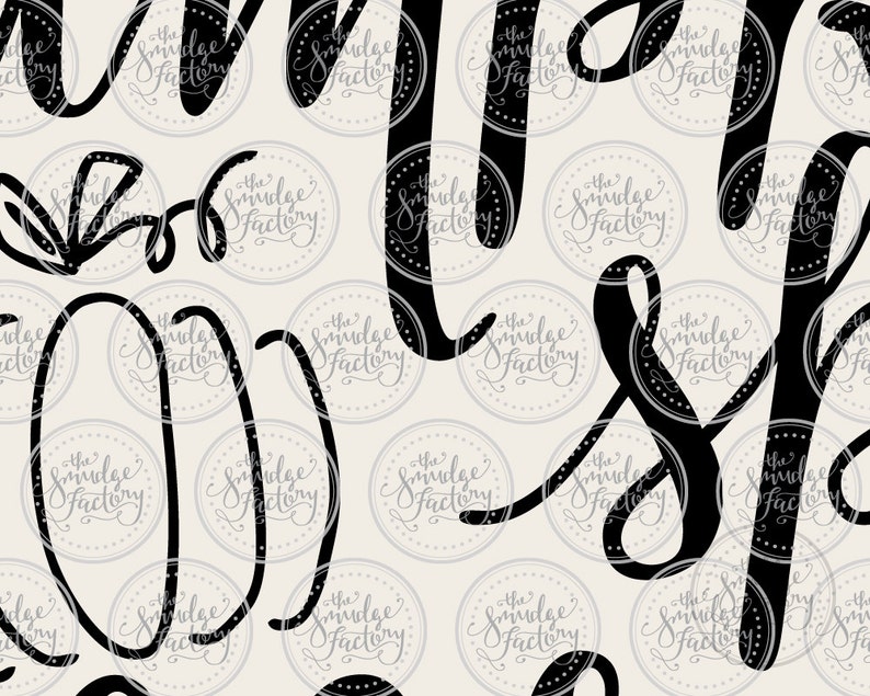 Happy Pumpkin Spice Season SVG, Hand Lettered Fall Graphic (Digital Download) image 3