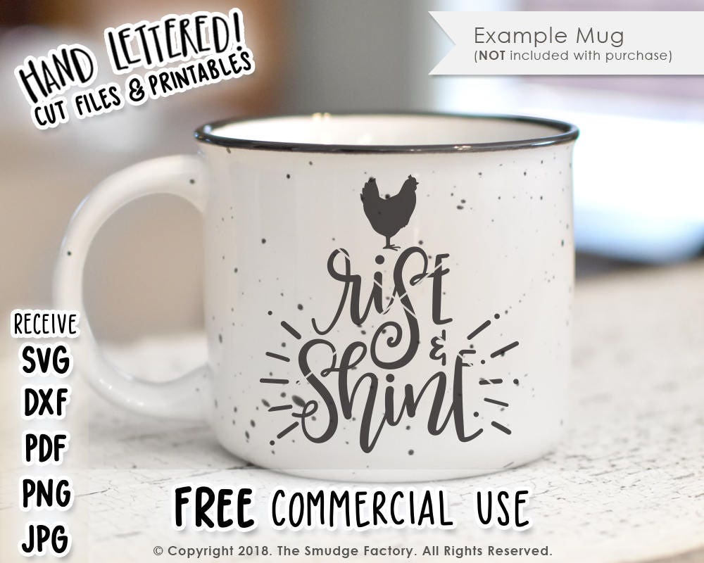 Download Chicken SVG Cut File Rooster SVG Rise and Shine Hand | Etsy Download Chicken SVG Cut File Rooster SVG Rise and Shine Hand | Etsy