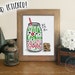 Christmas Printable File Milk and Cookies for Santa Mason - Etsy