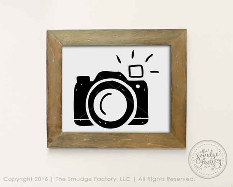 Download Camera SVG Cut File Silhouette SVG Cricut Cutting File ...