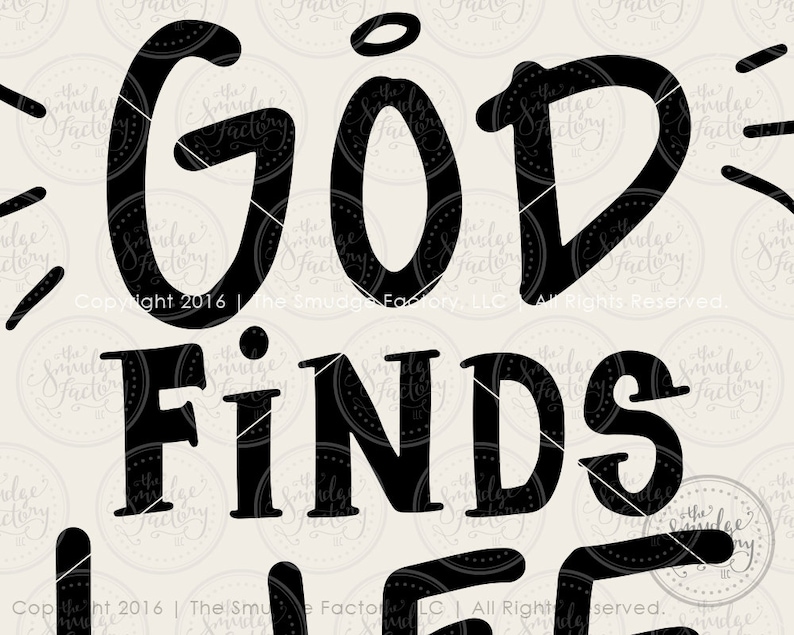 Download Bible Verse SVG Cut File Whoever Finds God Finds Life | Etsy
