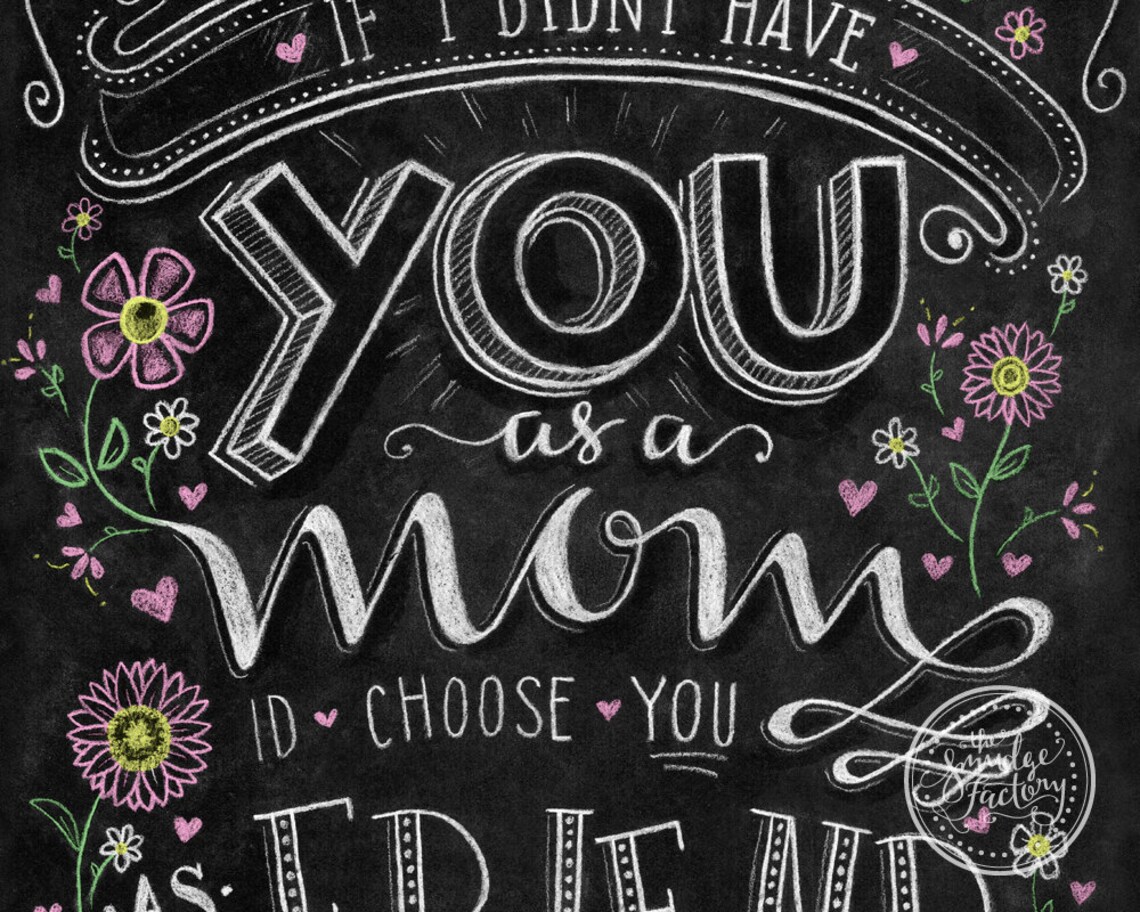 Mother's Day 8x10 Printable DIY Print for Mom If I - Etsy