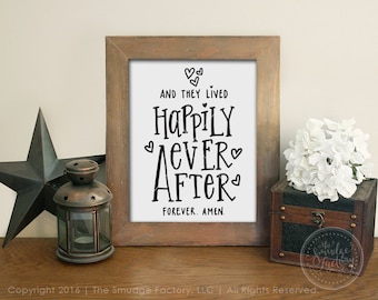 Un mariage pour toujours, imprimable, art mural DIY (fichier numérique)