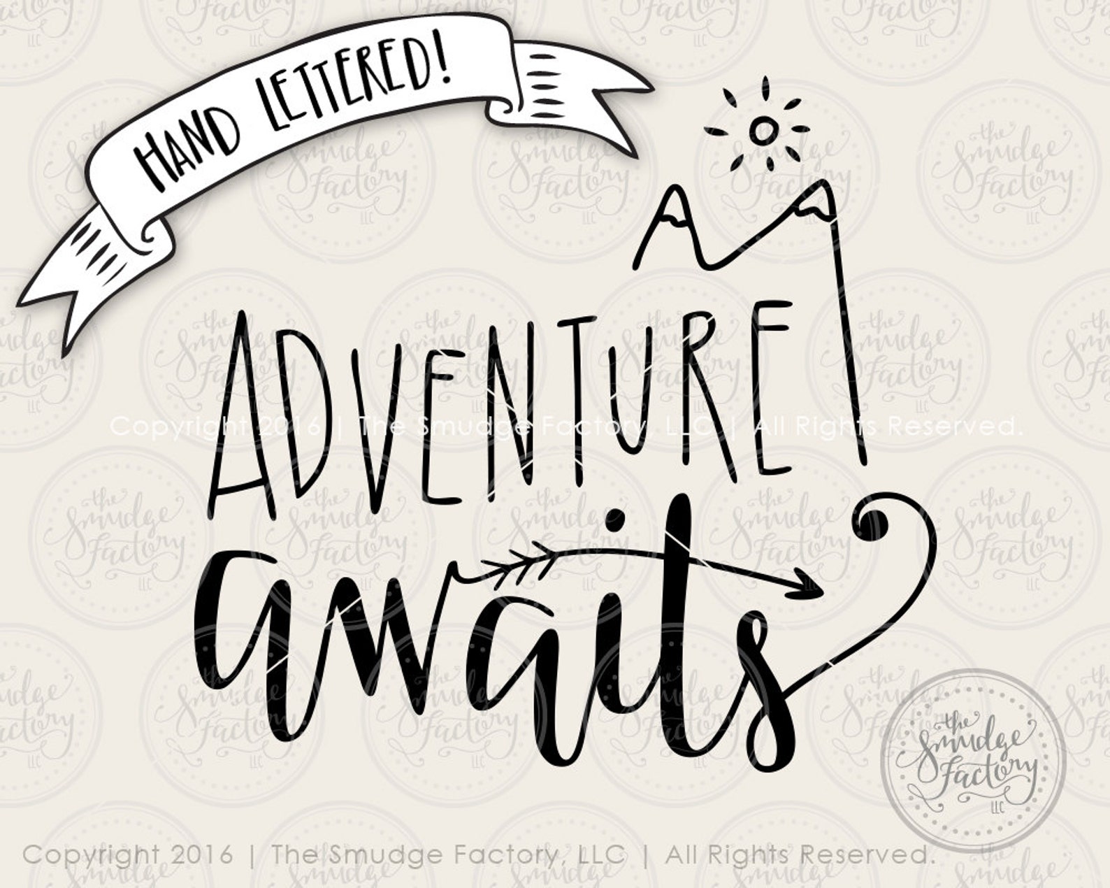 Adventure Awaits Printable File Wanderlust Adventure DIY - Etsy