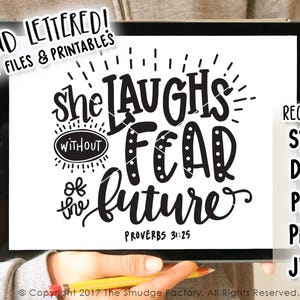 she laughs without fear bible verse