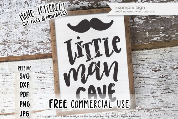 Download Little Man Cave Svg Baby Boy Svg Cut File Nursery Cutting Etsy