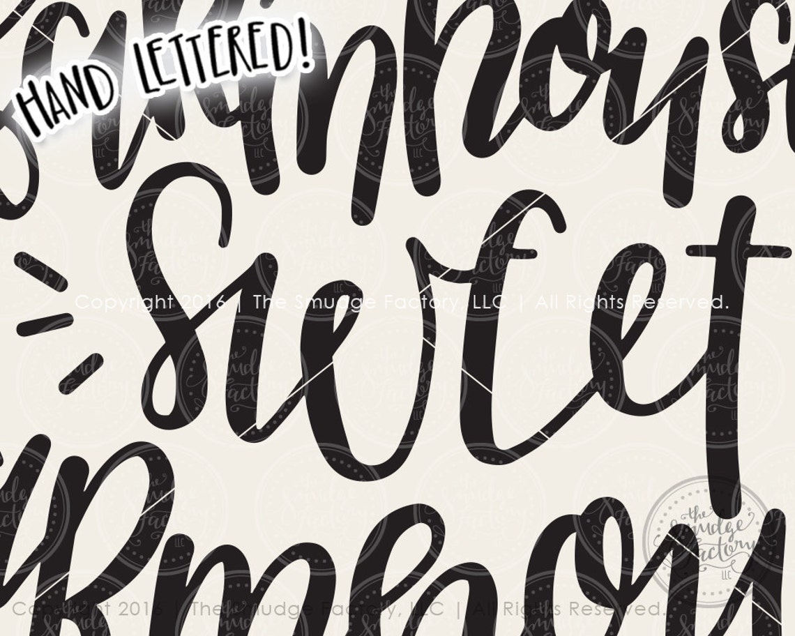 Farmhouse Sweet Farmhouse Printable Farmhouse Vector Hand - Etsy
