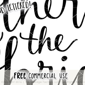Mother Of The Bride SVG, Hand Lettered Calligraphy (Download File) image 3
