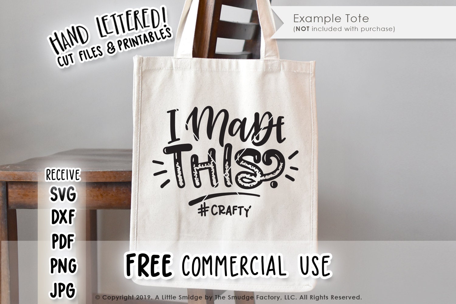 Crafting SVG Cut File I Made This Cut File Craft Room SVG | Etsy