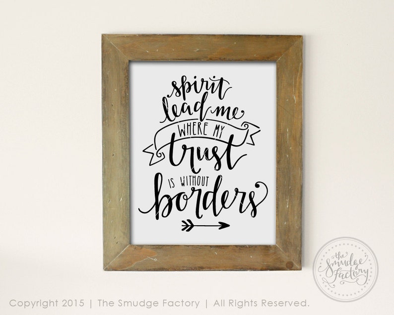 Download Spirit Lead Me Where My Trust Is Without Borders SVG ...