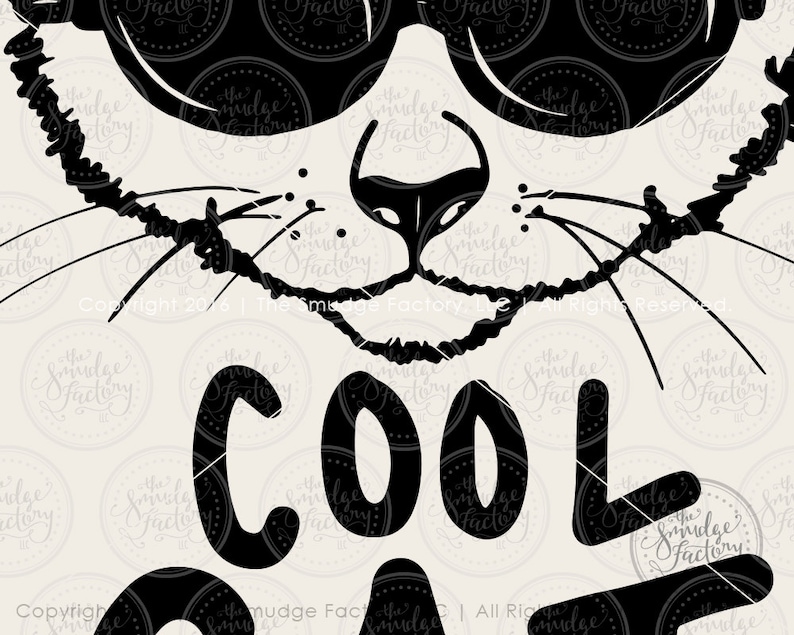 Download Cool Cat Kitten SVG Cut File SVG Cutting File Hand ...