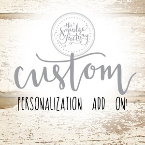 Aangepaste SVG, Personalisatie Add-On, Handlettered Vector Bestanden, Gepersonaliseerde Clipart, Gepersonaliseerde Afdrukbare, DIY Print, Grafische Overlay