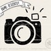Camera SVG Cut File, Silhouette SVG, Cricut Cutting File, Hand Drawn ...