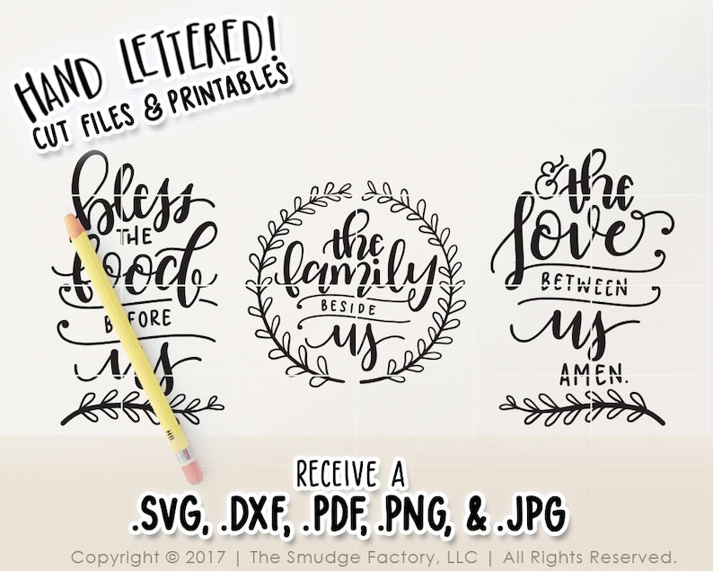 photograph relating to Bless the Food Before Us Printable identified as Bible Verse SVG, Bless the Foodstuff In advance of Us, Printable Wall Artwork, Meal Prayer, Eating Area Printable, Bible Verse Print, Prayer Printable