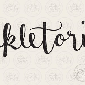 May include: Black and white handwritten calligraphy that reads "inkletorin".