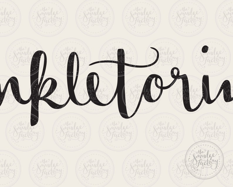 May include: Black and white handwritten calligraphy that reads "inkletorin".