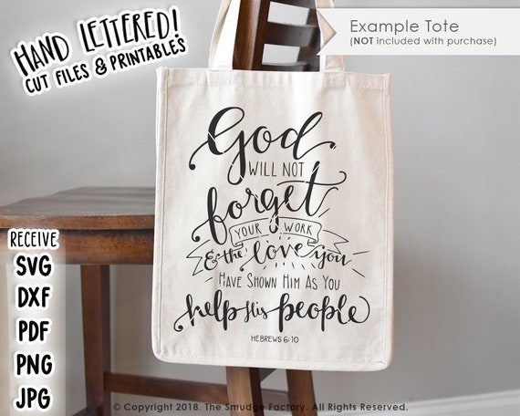 The LORD Will Never Forget You {Tote Bag} The LORD Will Never Forget You {Tote Bag}
