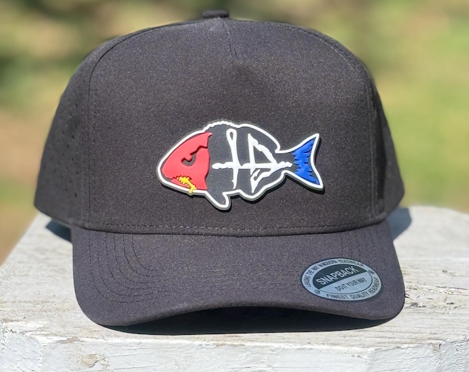 HBB8 PVC Waterproof and Water resistant  perforated SnapBack hat