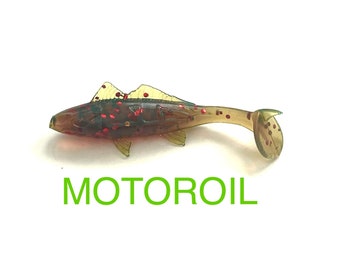 2" mega slayer grub. (Primary Fluid) Aka croaker slayer. Pack of 10 pcs.