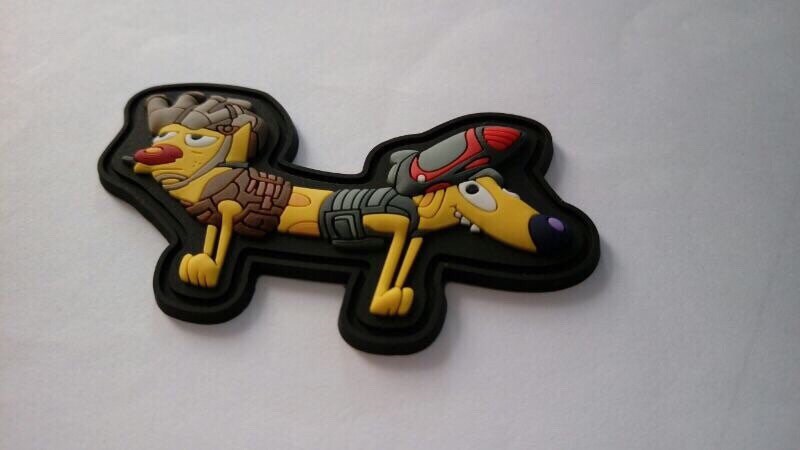 Skeleton Unicorn Patch - Black – Barbarossa Tactical Shop - Foto 4