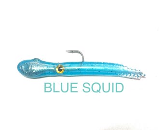 HBB8 Squid Tube Baits (kurzer Schaft) 2 pro Packung ( Collab mit Cast Lure) LIMITED EDITION