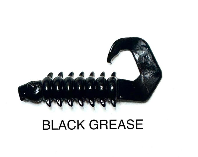 2" scorpion slayer ( SALTWATER series) grub 12pc per pack (CUSTOM bait)