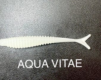 4 ”Luke Fluke Köder. packung mit 8 stück pro beutel (mugatugen köder)