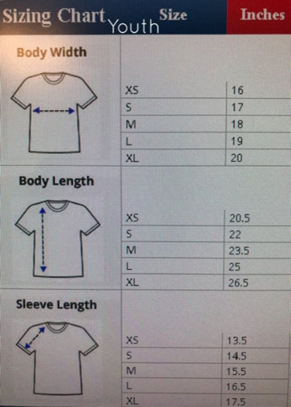 Otz Size Chart