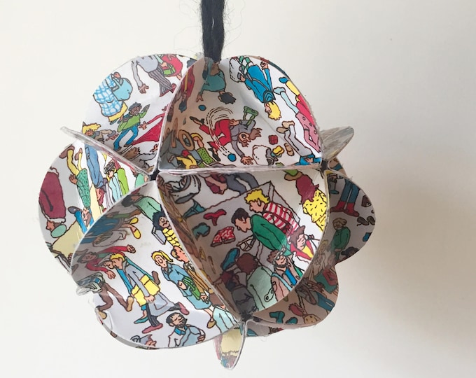 Where's Waldo Ornament, Gift for Boys, Kids Books, Kids Christmas