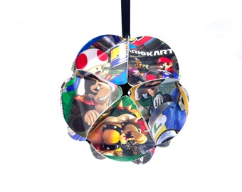 Mario Kart Ornament, Mario gifts, Luigi, Princess Peach, Toadstool, Yoshi ornament, video game gifts, Nintendo ornament, Mariokart