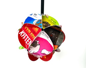 Exploding Kittens Christmas Ornament, Exploding Kittens Card Game, Tabletop Gamer Gift, Ornaments for Teens, Party Games, Game Night gifts