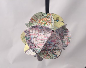 South Dakota Ornament, Map ornament, South Dakota souvenir, South Dakota Gift, Christmas Decoration, State ornament, eco-friendly gift