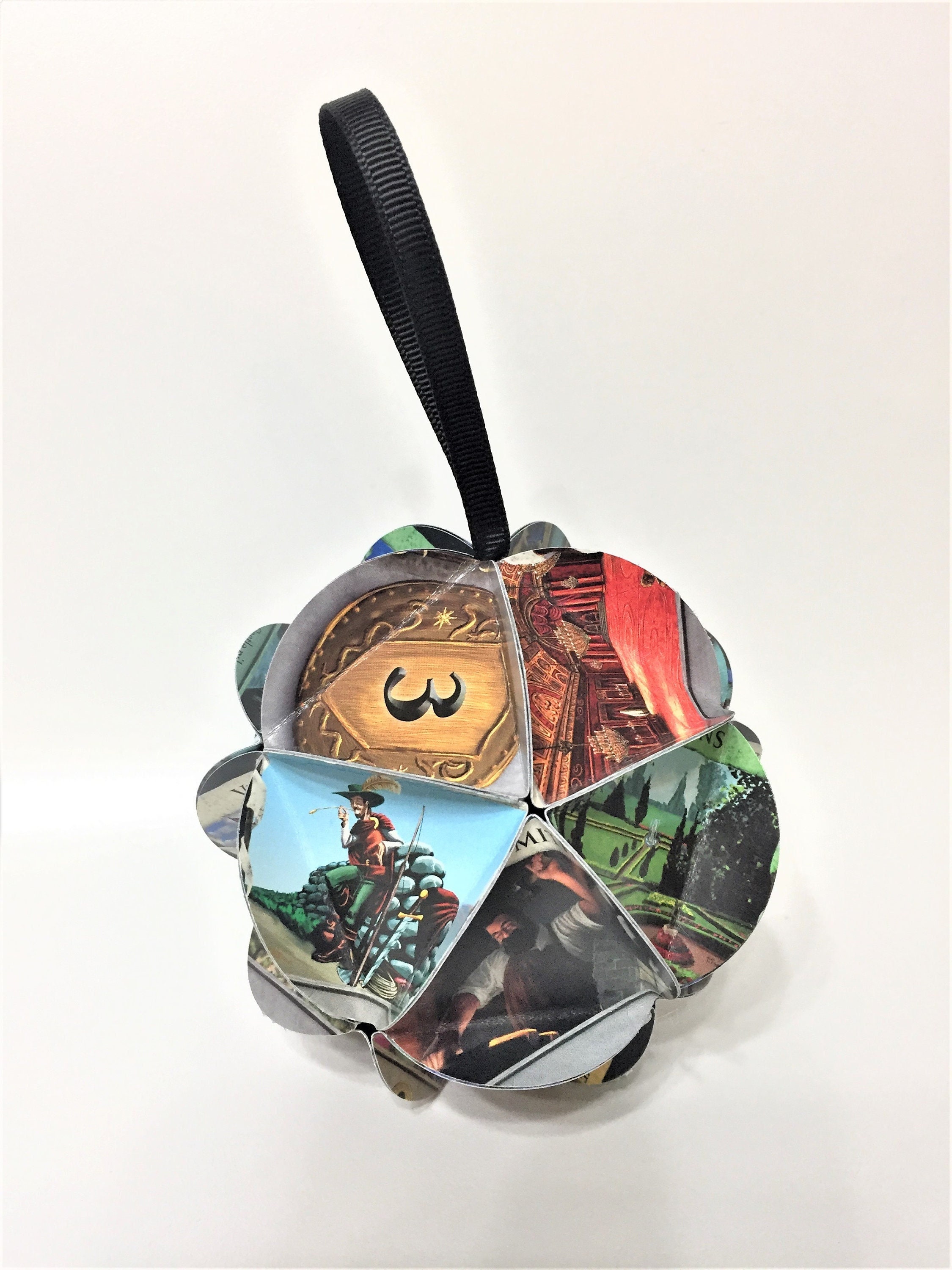 Dominion game Christmas ornament, Deck Building Game, Tabletop Gamer Gift, Strategy Game Gift, Tabletop Gaming, Geek Gift ideas