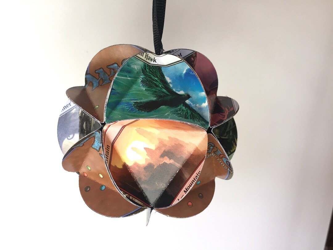 Magic the Gathering Christmas Ornament, Fantasy Gift for Card Game