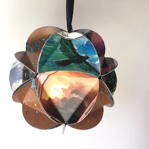 Magic the Gathering Christmas Ornament, Fantasy Gift for Card Game Players, Fantasy Games, Geek Gift, Collectible Cards Gift, Magic Ornament