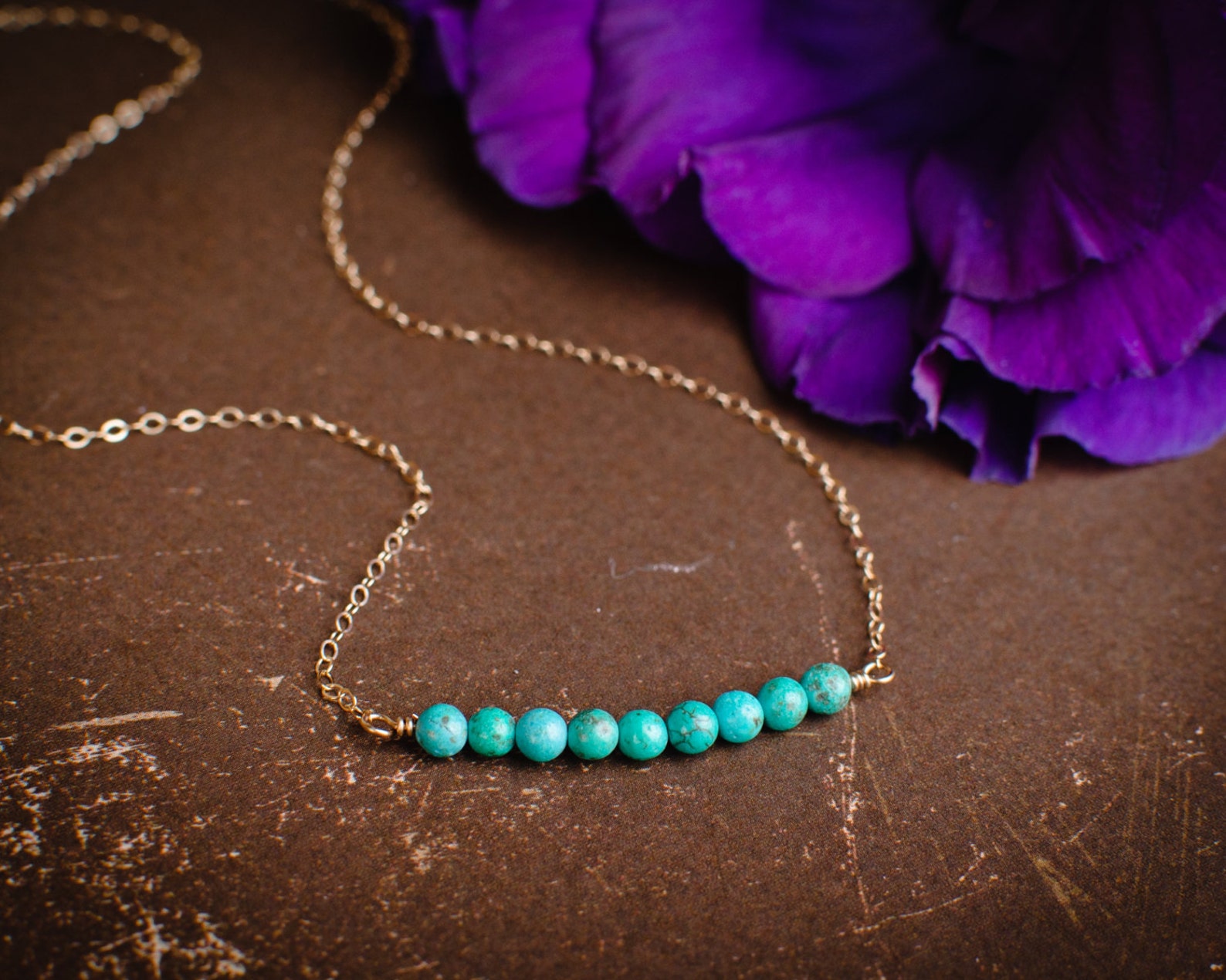 Layering Necklace Set Dainty Gold Necklaces Two Initial Etsy