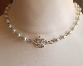 Pearl Princess Lolita Choker Necklace