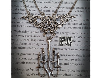 Decadent Antique Chandelier Gothic Necklace