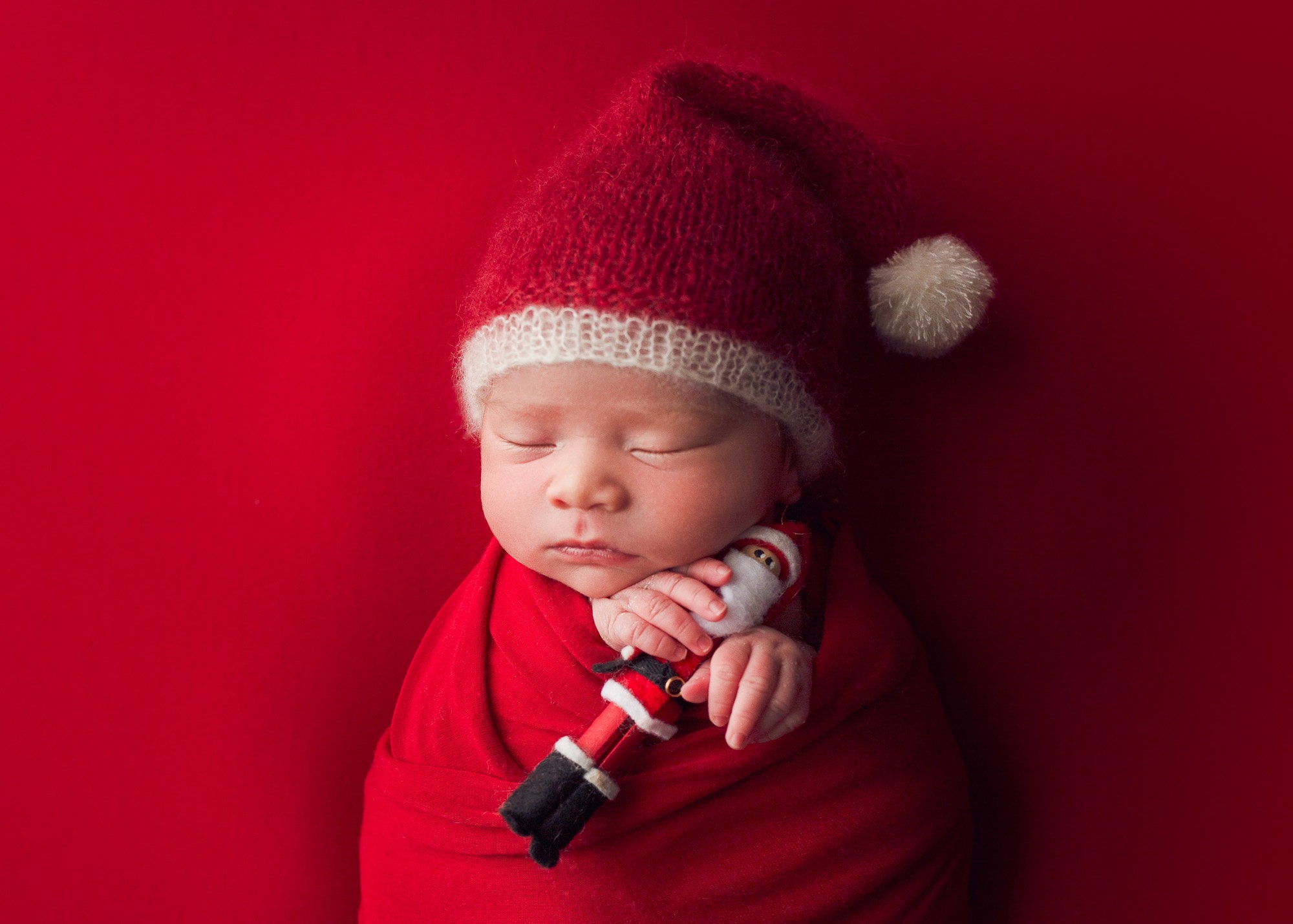 Newborn knitted christmas outfit cheap