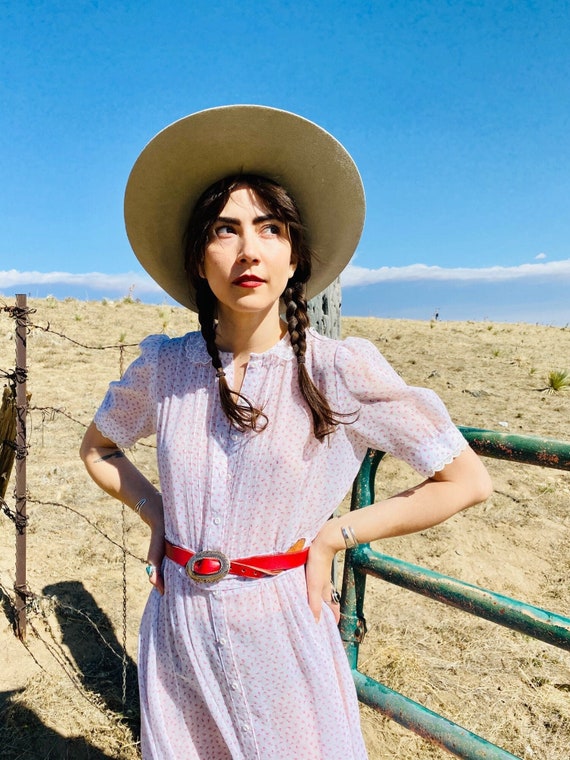 RED WESTERN BELT | concho