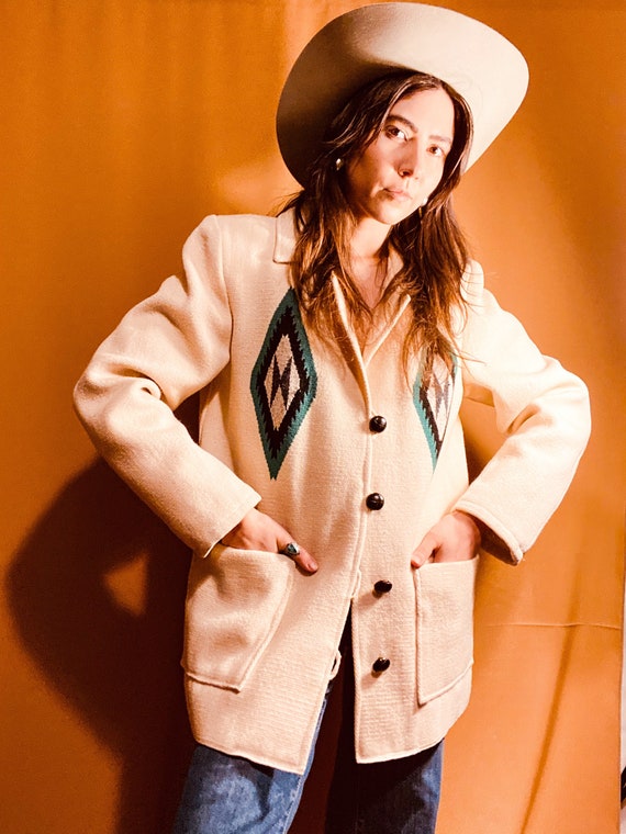 Chimayo Jacket | vintage southwest wool coat