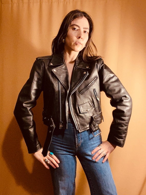 Time Rider Leather Moto Jacket | vintage motorcycl