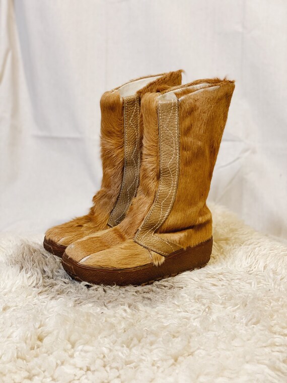 vintage snow boots