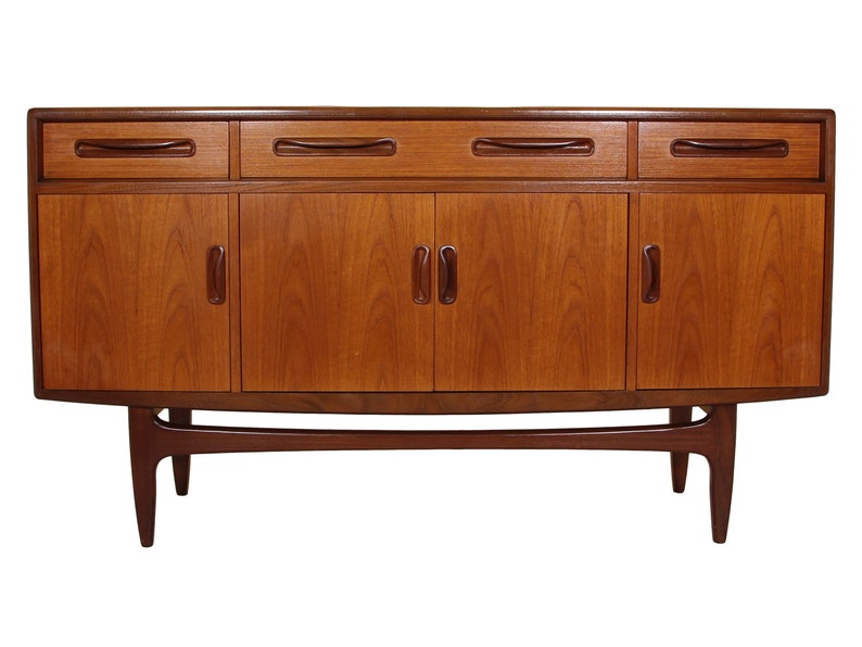 5ft Teak G Plan Credenza Designed By Victor Bramwell Wilkins Etsy