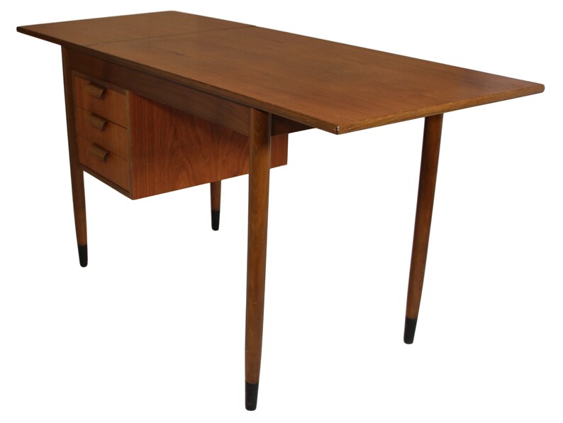 Fold Down Teak Desk