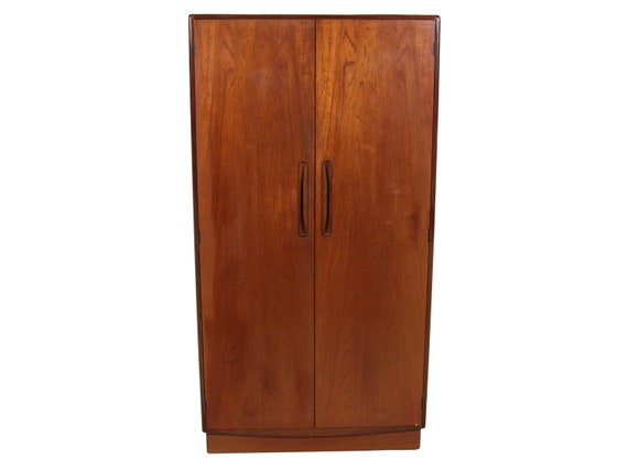 Mid Century G Plan Fresco Teak Wardrobe Armoire Etsy