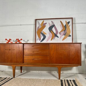 Mid Century Modern Teak Credenza by Jentique Made in England